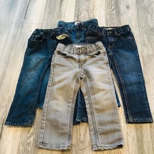 Set of 4 - Size 3T Boys Denim Jeans
